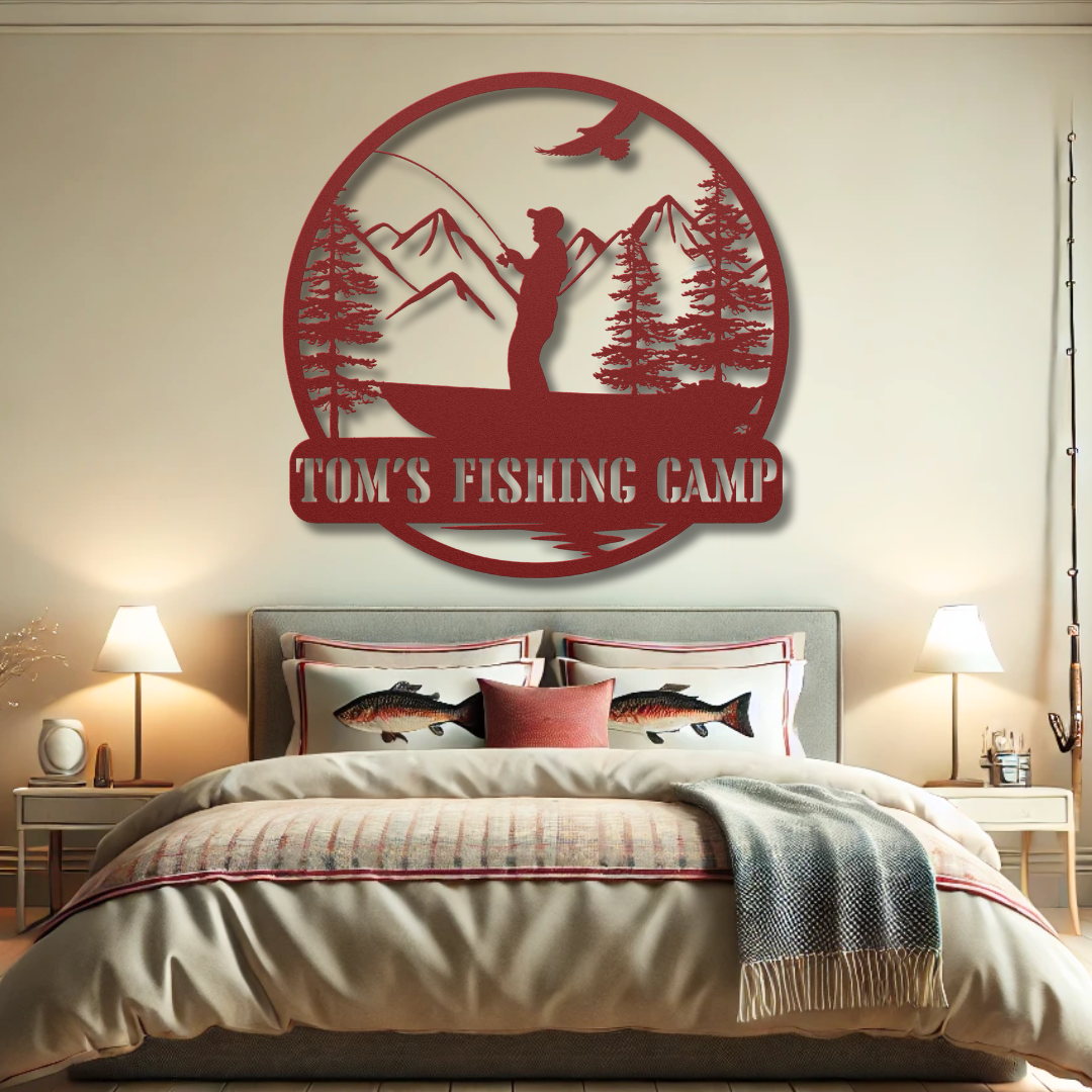 The Fishing Camp Sign