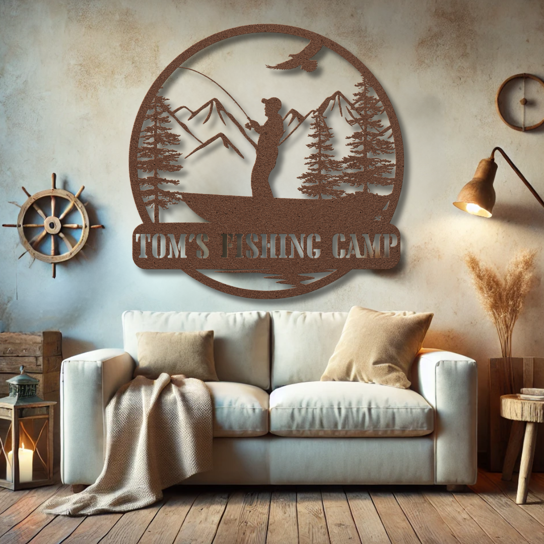 The Fishing Camp Sign