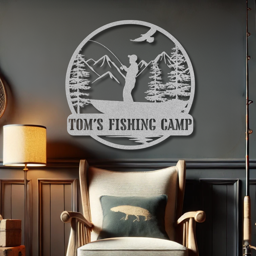 The Fishing Camp Sign